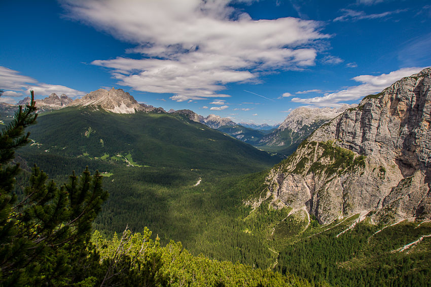 Como é a trilha até o Lago di Sorapis nas Dolomitas